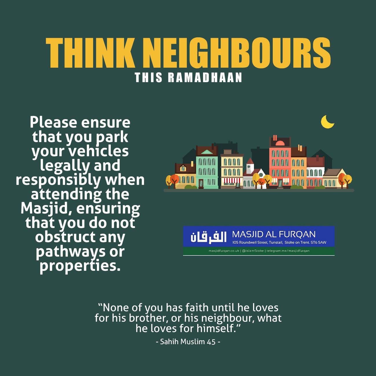 Masjid al Furqan - Masjid Furqan - Stoke on Trent